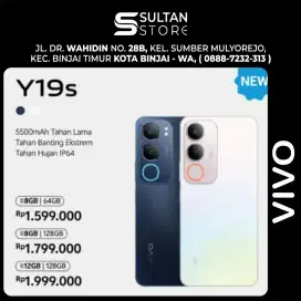 Vivo Y19S 4/128 & 6/128 Baru Promo