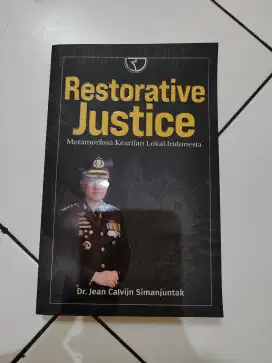 Buku Restorative Justice Dr. Jean Calvijn Simanjuntak