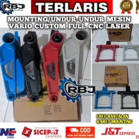 ARM ENGINE MONTING PEMANJANG MESIN 5,6,7CM MOTOR VARIO 125/150 LED NEW