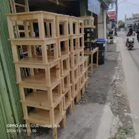 Meja lesehan ukuran p 50x40