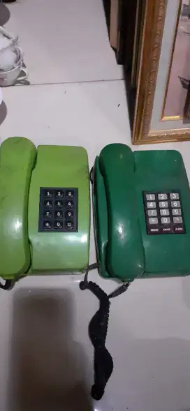 3pcs telpon jadul utk display cafe