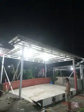 Atap kanopi baja ringan top.