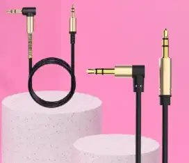 Kabel AUX Audio Meta Spring 1 Meter 3.5 3,5 mm