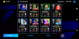 Jual akun game bola konami eFootball