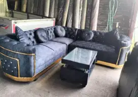 Sofa turki minimalis hitam