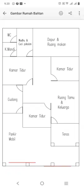 Rumah Siap Huni - Balitan 3