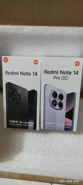 XIAOMI REDMI NOTE 14 8/128/256 BARU