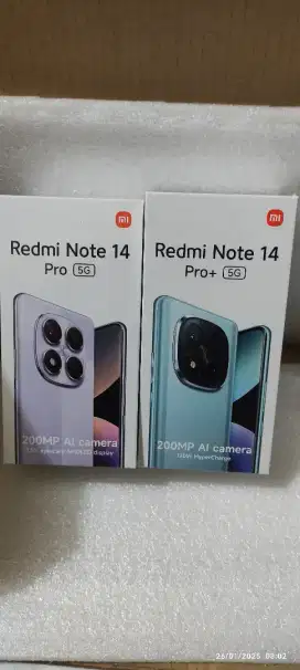 Xiaomi note 14 pro 5G ram 8/256/512 baru