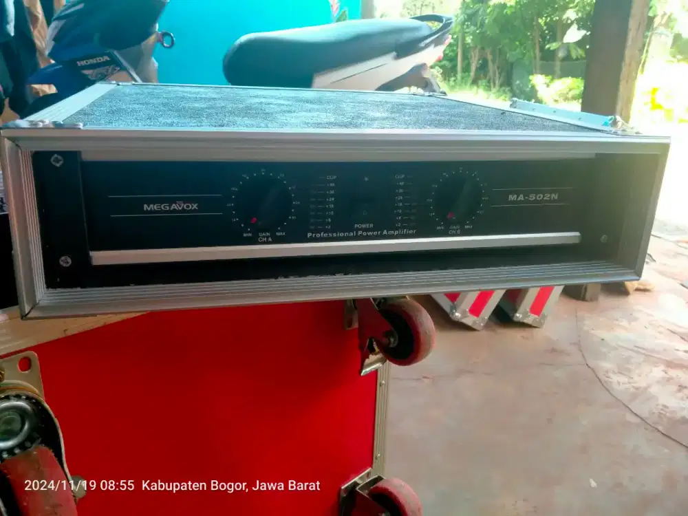 Di jual power megavox ma 502 termasuk hardcase