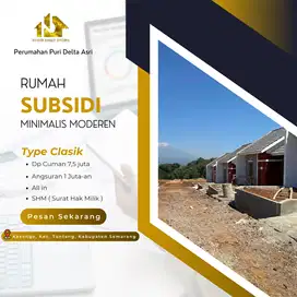 Rumah Subsidi Berkualitas di Kabupaten semarang dekat saloka