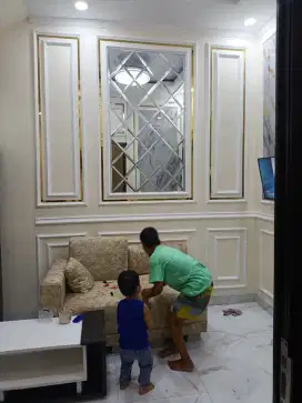 Cermin dekorasi dinding