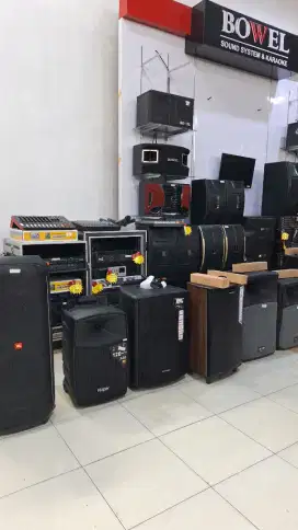 KREDIT SPEAKER DAN PERLENGKAPAN AUDIO PATI