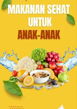 Ebook Proposal Usaha Makanan Sehat untuk Anak-Anak