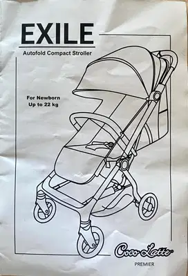 Stroller second / Bekas merk Coco Latte