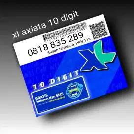 NOMOR CANTIK XL 10 DIGIT SUPER RAPIH