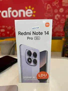 REDMI NOTE 14 PRO 5G RAM 12/512 BARANG BARU SEGEL GARANSI NASIONAL