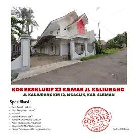 Dijual kos eksklusif dekat kampus uii jl kaliurang km 12