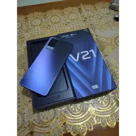 Vivo V21 5G Ram 8, Lengkap, No minus, pemakaian pertama