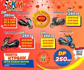 Nmax 2018 kredit promo Dp 250rb