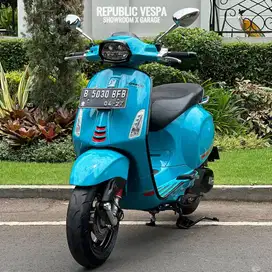 Vespa SPRINT S 150 IGET ABS LED FACELIFT TH 2022 WARNA BLUE AUDACE PE