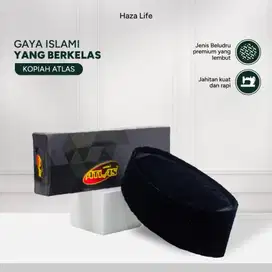 Peci songkok kopiah atlas