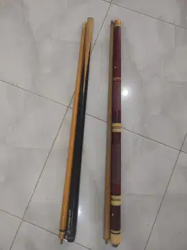 Stick Billiard ada 2 buah, Kondisi 95%, Jual CEPAT