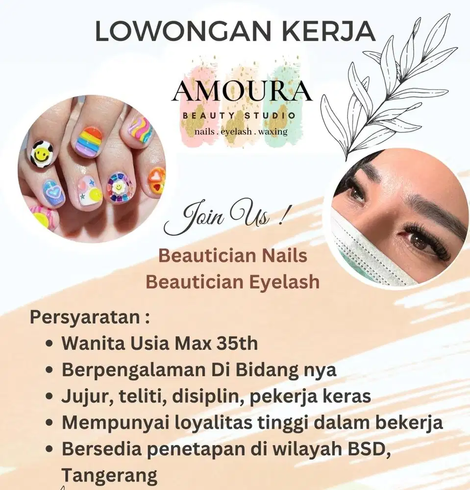 Lowongan Beautician Nails