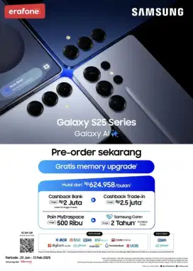 PREE ORDER SAMSUNG S25 SERIES