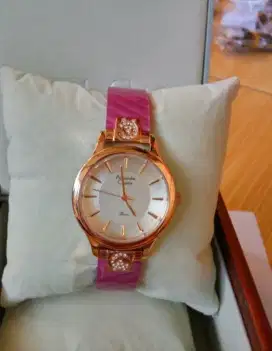 Jam Tangan Wanita Alexandre Christie Pink