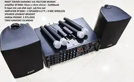 paket karaoke kualitas bagus