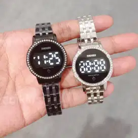 Jam tangan wanita digital touchscreen original sentuh ab1669