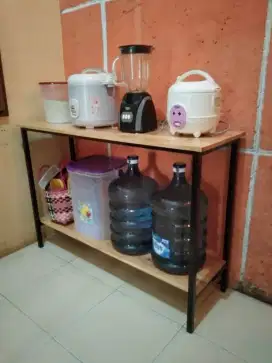 Meja dapur meja kompor meja serbaguna