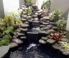 Kolam ikan koi Alami