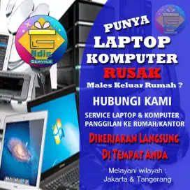 Service Komputer Laptop Panggilan Jakarta Tangerang Install Upgrade