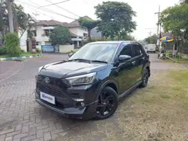 DP RENDAH Toyota Raize 1.0 GR Sport One Tone Bensin-AT 2021 HITAM QR