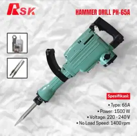 Mesin Bor Jack Hammer Bobok Beton Bobok Drill