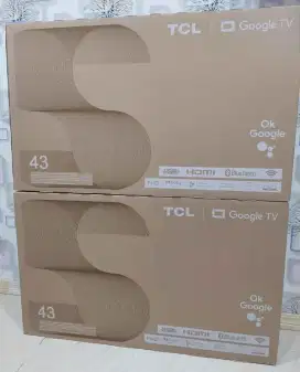 TCL google tv 43 inch baru