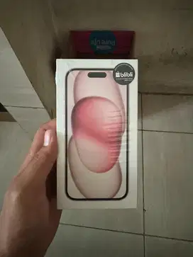 Iphone 15 128 gb pink new segel