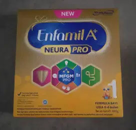 Enfamil A+ Susu Formula Bayi 0-6 Bulan Plain 400gr