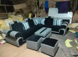 Sofa Sudut Kupu2 Minimalis Plus Pug 1