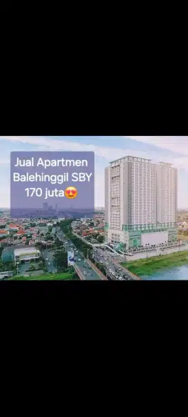 BISMILLAH APARTMENT STUDIO BALE HINGGIL MURAH PUOLL RAYA MERR RUNGKUT