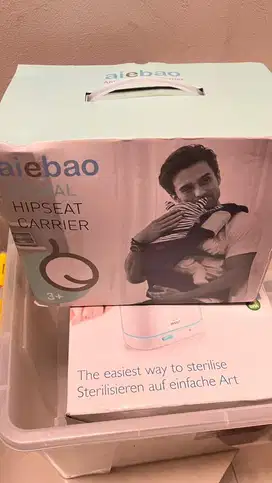 Aiebao baby carrier with hipseat