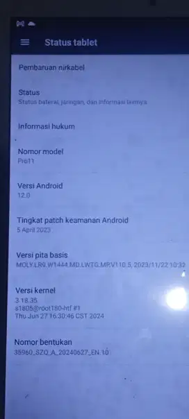 Jual Tablet PC msh tampak baru