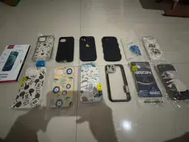 Iphone 13 casing 12 buah plus tempered glass 1.