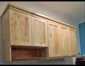 Kitchen set dapur atas full papan kayu jati Belanda