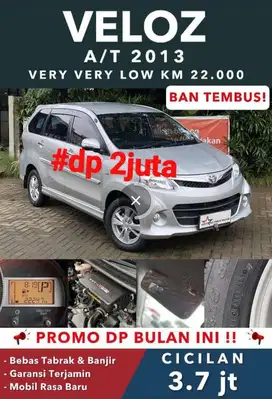 Toyota Avanza VELOZ at 2013 silver (#dp 2juta)