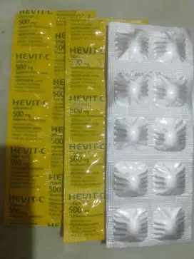 hevit c, 500 mg , strip 10tablet