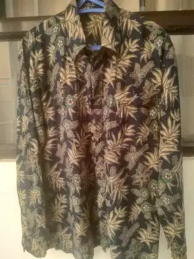 Baju Batik Lengan Panjang Pria