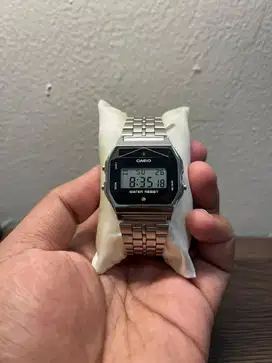 Jam Tangan Casio A159WAD-1 Diamond
