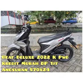 Beat Deluxe 2022 Perak Km30Rban K Purwodadi